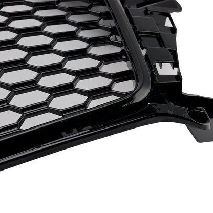 2016-2018 Audi Q3 Gloss Black RSQ3 Style Front Honeycomb Grille
