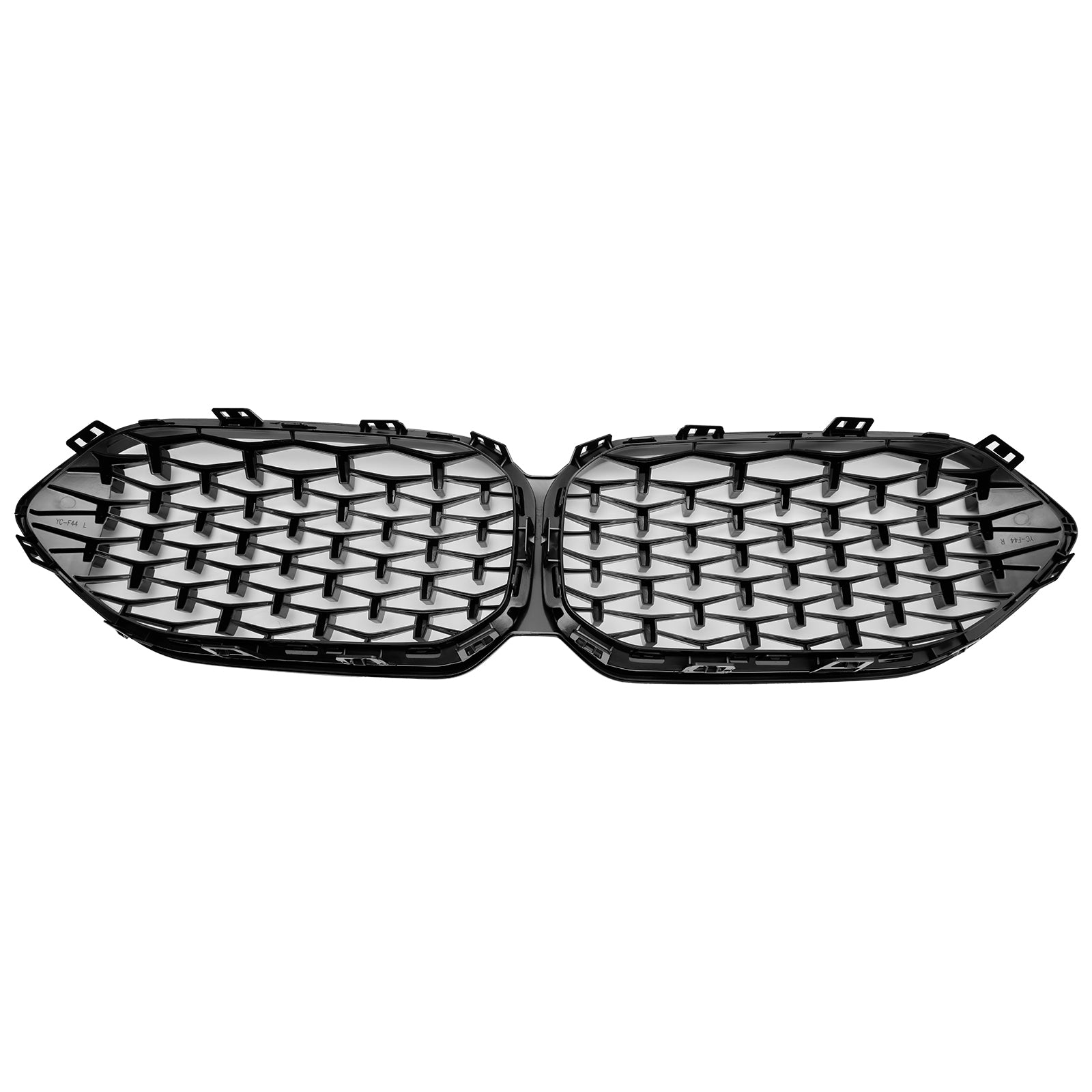2020-2023 BMW 2 Series F44 Coupe M Diamond Gloss Black Front Kidney Grille (51135A39378)