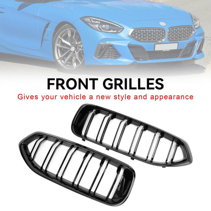 2019-2024 BMW Z4 G29 20i 30i M40i Gloss Black Front Kidney Grille (51138091295)