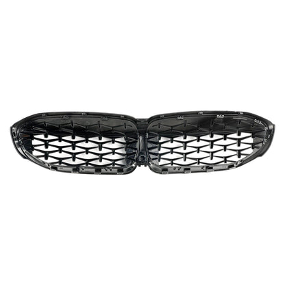 2019-2022 BMW 3 Series G20 G28 Diamond Black Front Kidney Grille (51138072085)
