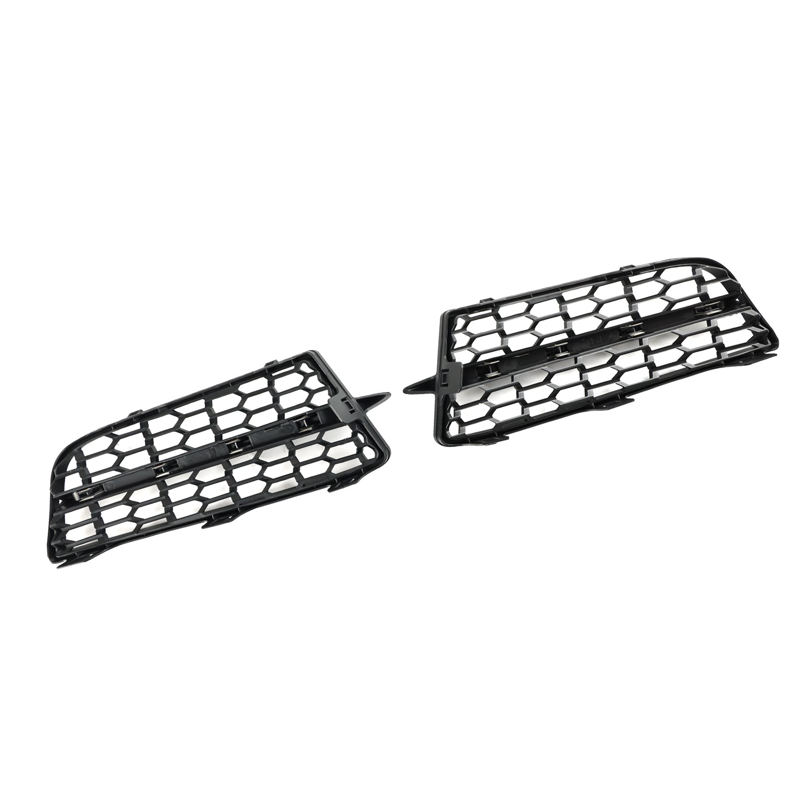 2011-2015 BMW 1 Series F20 F21 M Front Bumper Fog Light Cover Grille — Pair (51118053803 / 51118053804)