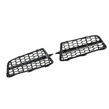 2011-2015 BMW 1 Series F20 F21 M Front Bumper Fog Light Cover Grille — Pair (51118053803 / 51118053804)