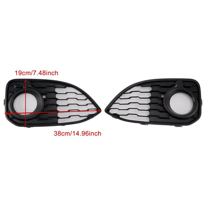 2015-2019 BMW 1 Series F20 F21 LCI Front Fog Light Cover Grille — Pair (51118060281 / 51118060282)