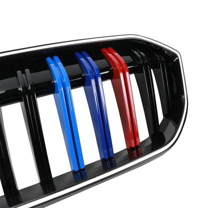 2023-2024 BMW 3 Series G20 G21 G28 Gloss Black Front Kidney Grille Mesh