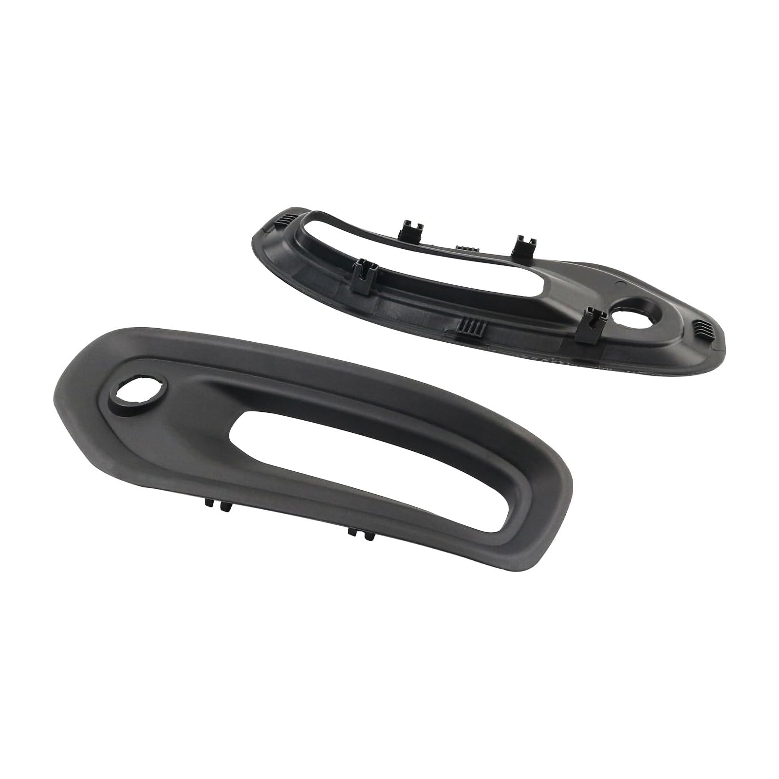2019-2022 Ram 1500 Rebel Fog Light Trim Driving Lamp Frame — Pair (68335957AB)