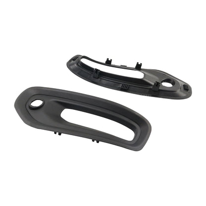 2019-2022 Ram 1500 Rebel Fog Light Trim Driving Lamp Frame — Pair (68335957AB)