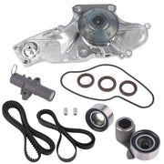 Timing Belt Kit with Water Pump for 2003-2017 Honda, 2003-2018 Acura, 2004-2007 Saturn