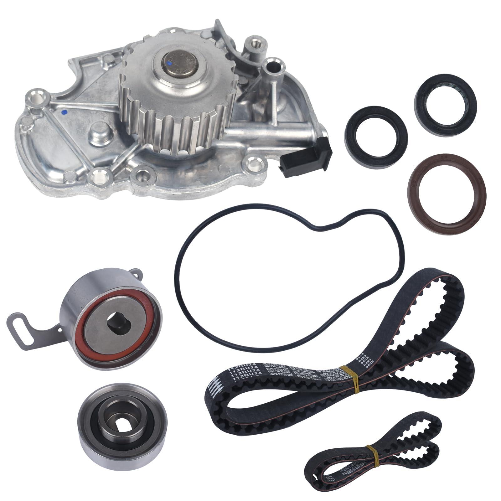Timing Belt Kit with Water Pump for 1997-1999 Acura, 1994-2002 Honda, 1998-1999 Isuzu