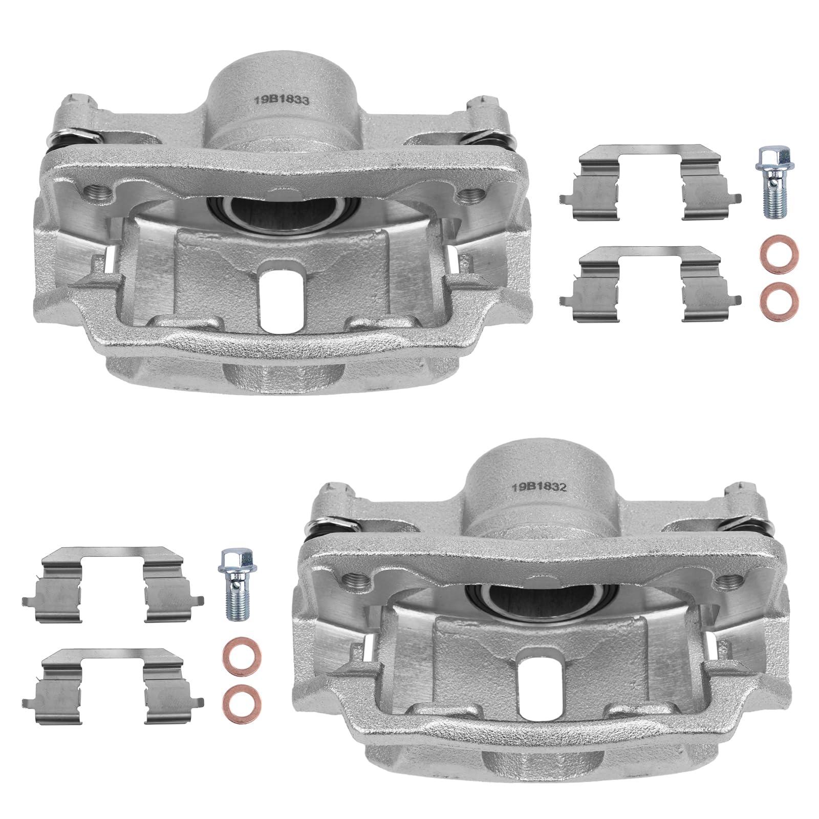 Front Disc Brake Caliper for 1996-2011 Honda Civic/ 2010-2014 Insight, 1997-2000 Acura EL