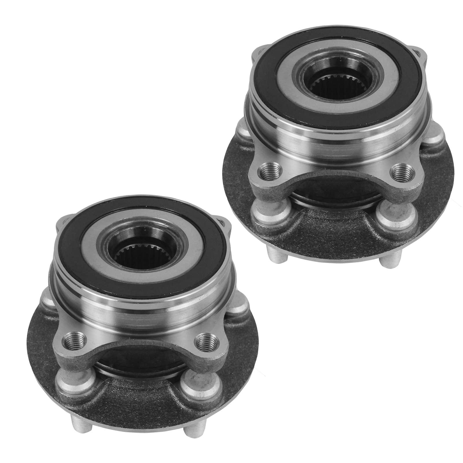 2Pcs Front Wheel Hub Bearing Assembly for 10-16 Toyota Prius, 11-17 Lexus CT200h