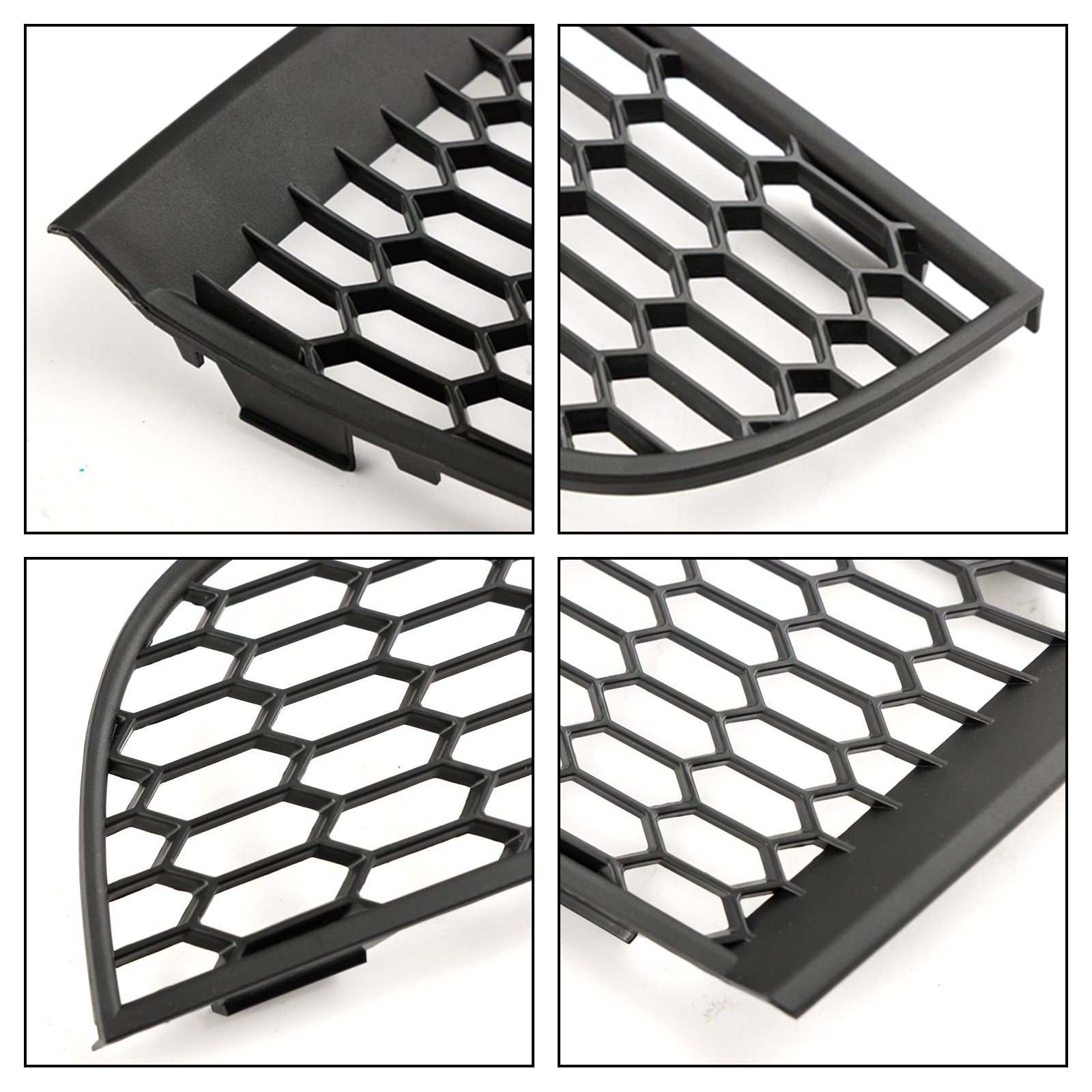 2009-2015 BMW 7 Series F01 F02 Front Bumper Lower Grille — Pair (51117903673 / 51117903674)