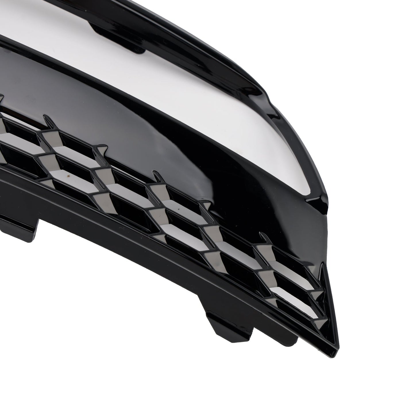2013-2016 Audi A3 8V Sedan Gloss Black Front Fog Light Grill Covers