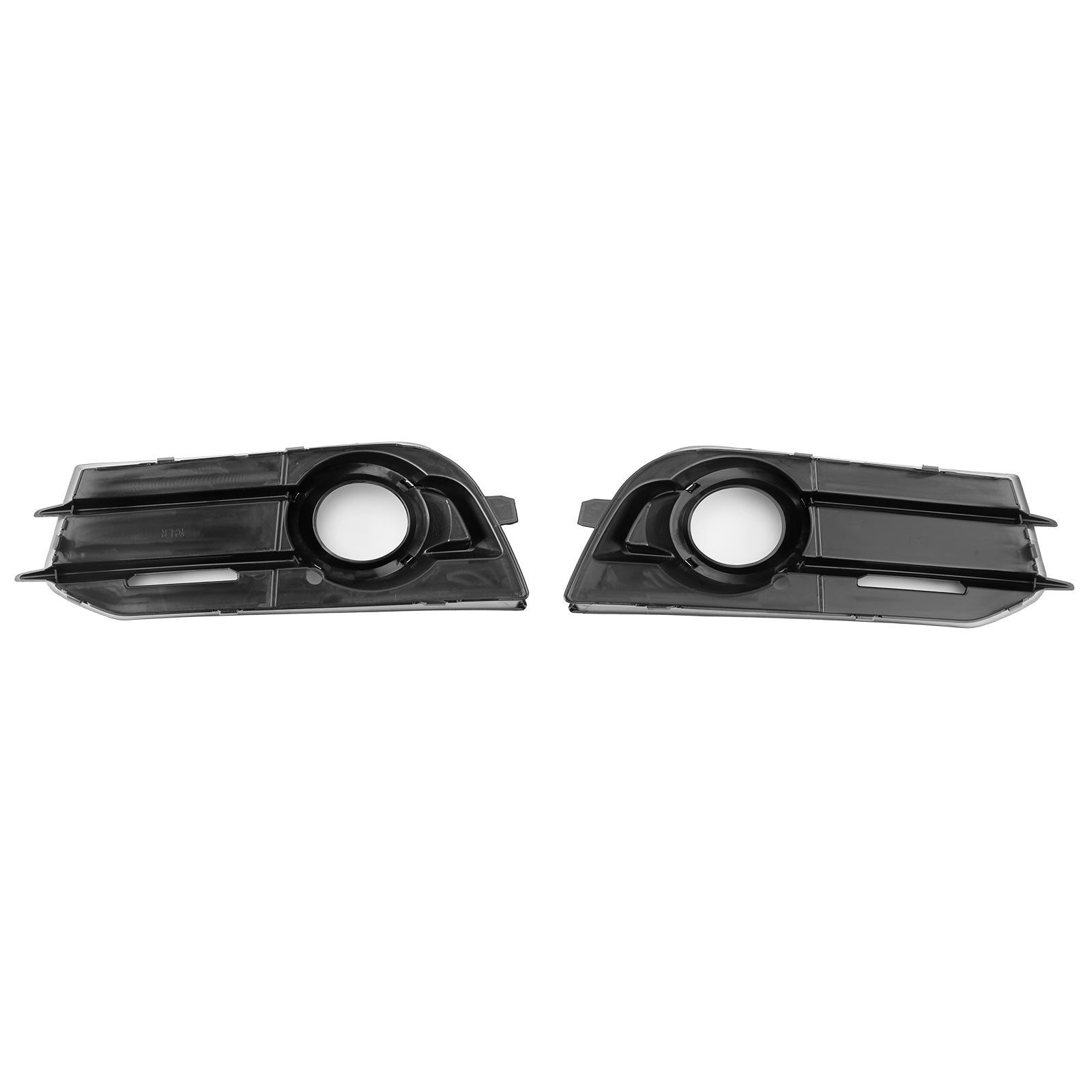 2011-2014 Audi A1 8X Front Bumper Fog Light Grille Cover — Pair (8X0807681A / 8X0807682A)