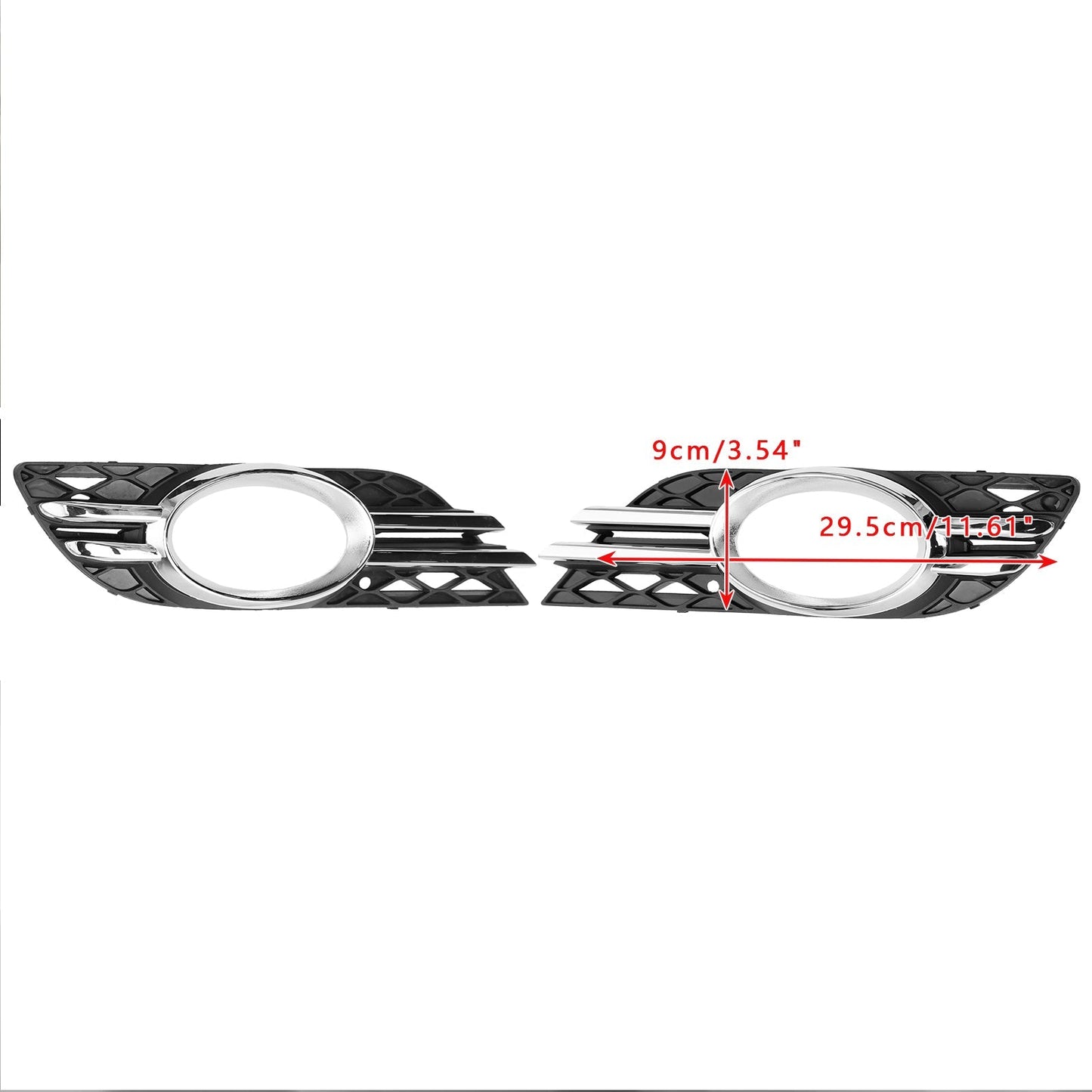 2007 Mercedes-Benz E-Class W211 E280 Front Fog Light Chrome Trim Cover Set (2118850822)