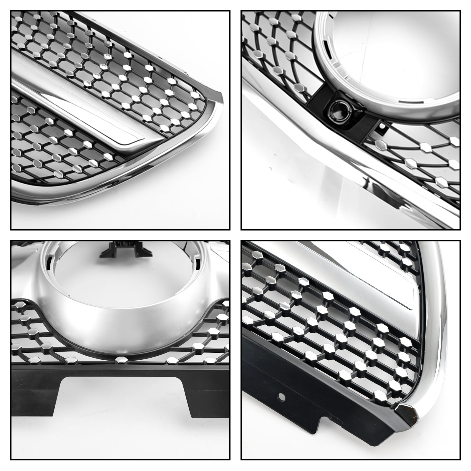 2015-2019 Mercedes-Benz Vito W447 GT Style Diamond Front Bumper Grille