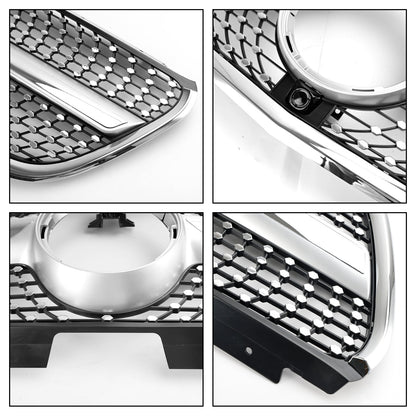 2015-2019 Mercedes-Benz Vito W447 GT Style Diamond Front Bumper Grille