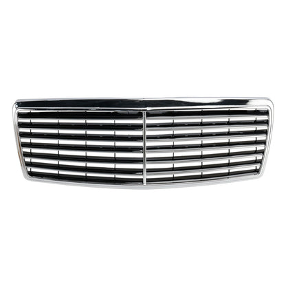 1992-1998 Mercedes-Benz S-Class W140 S300 S320 S350 S400 S420 S500 4-Door Chrome Front Bumper Grille