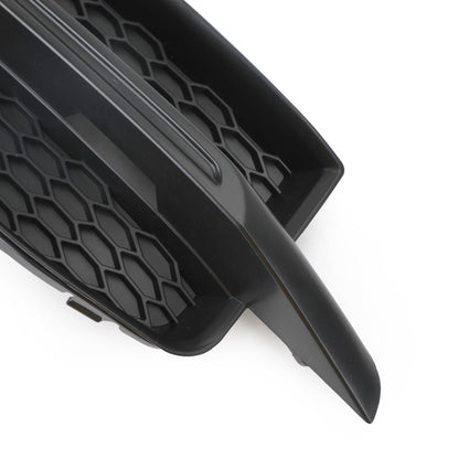 2011-2014 Audi A1 8X S-Line Front Bumper Fog Light Cover Grille — Pair (8X0807682B)
