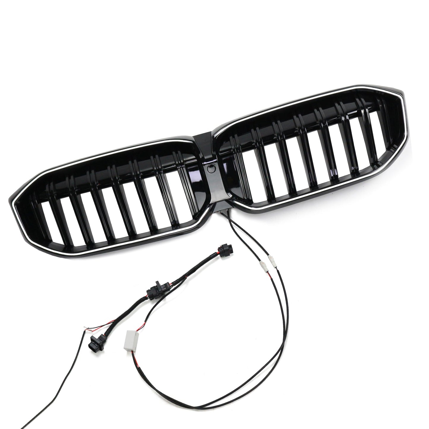 2023-2024 BMW 3 Series G20 G21 G28 Gloss Black Front Kidney Grille Mesh