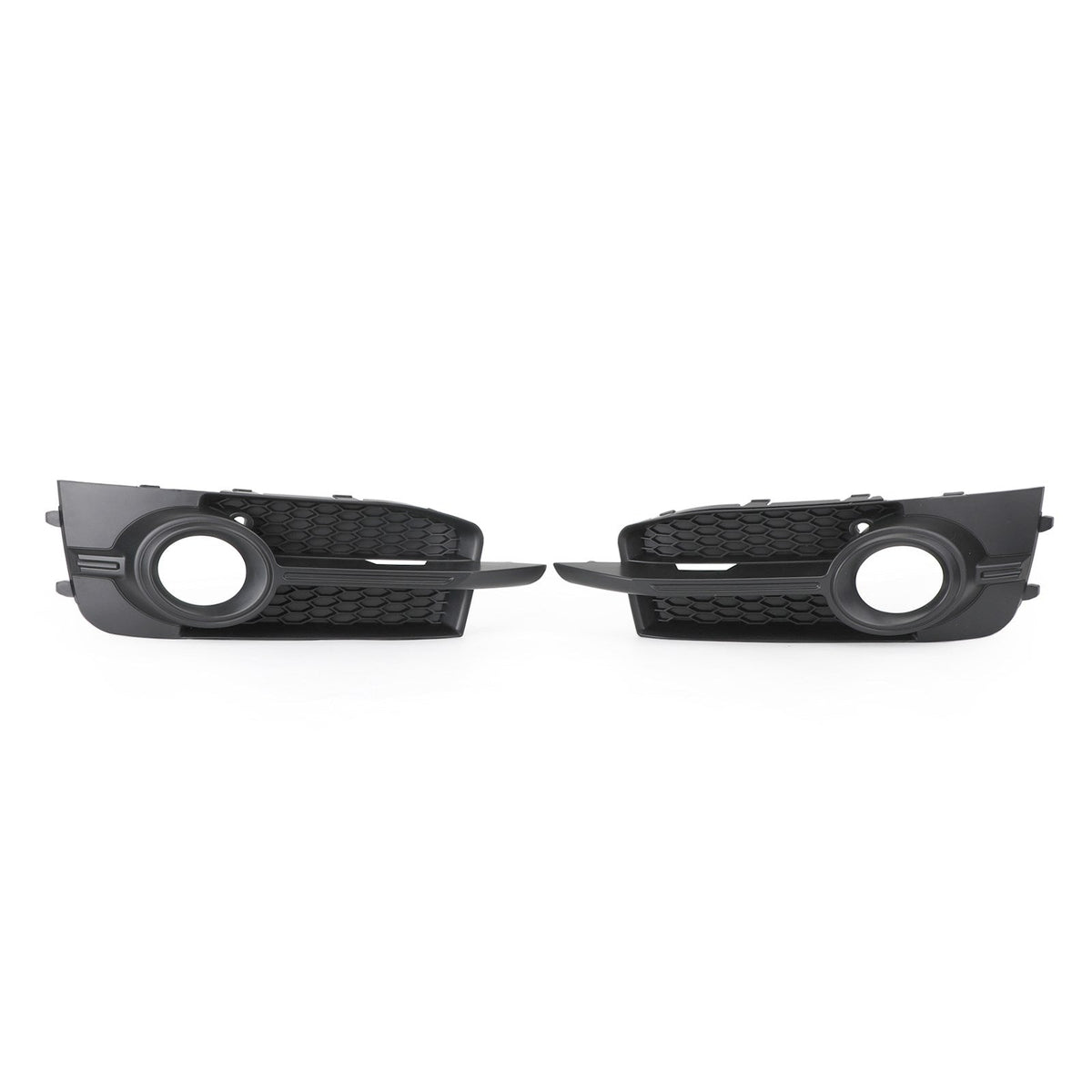 2011-2014 Audi A1 8X S-Line Front Bumper Fog Light Cover Grille — Pair (8X0807682B)