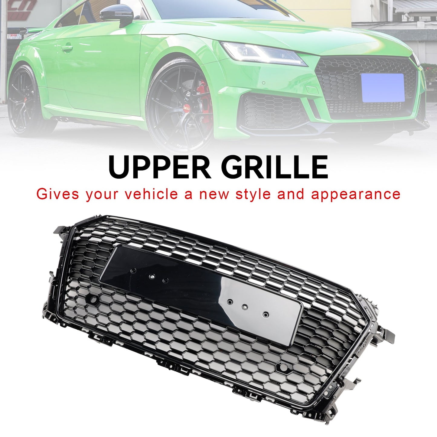 2014-2023 Audi TT MK3 FV 8S RS Style Front Honeycomb Grille