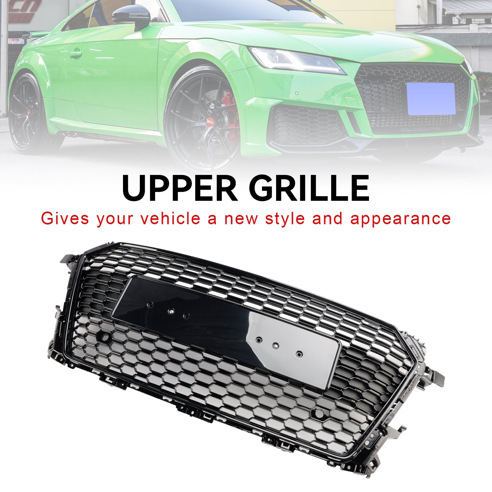 2014-2023 Audi TT MK3 FV 8S RS Style Front Honeycomb Grille