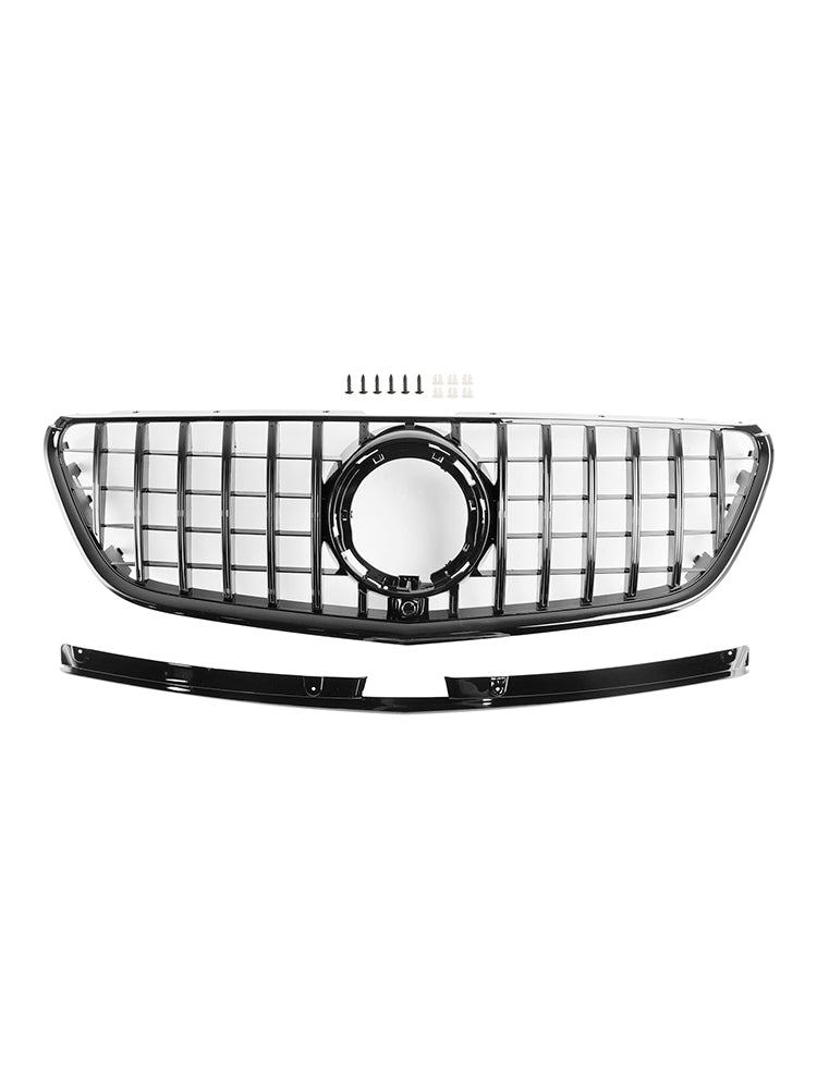 2020-2023 Mercedes-Benz Vito W447 Facelift Black Front Grille