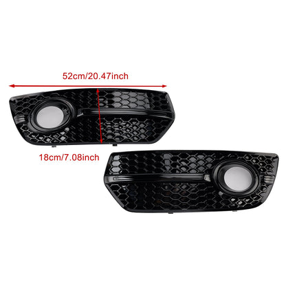 2009-2012 Audi Q5 Front Bumper Fog Light Lamp Cover — Pair