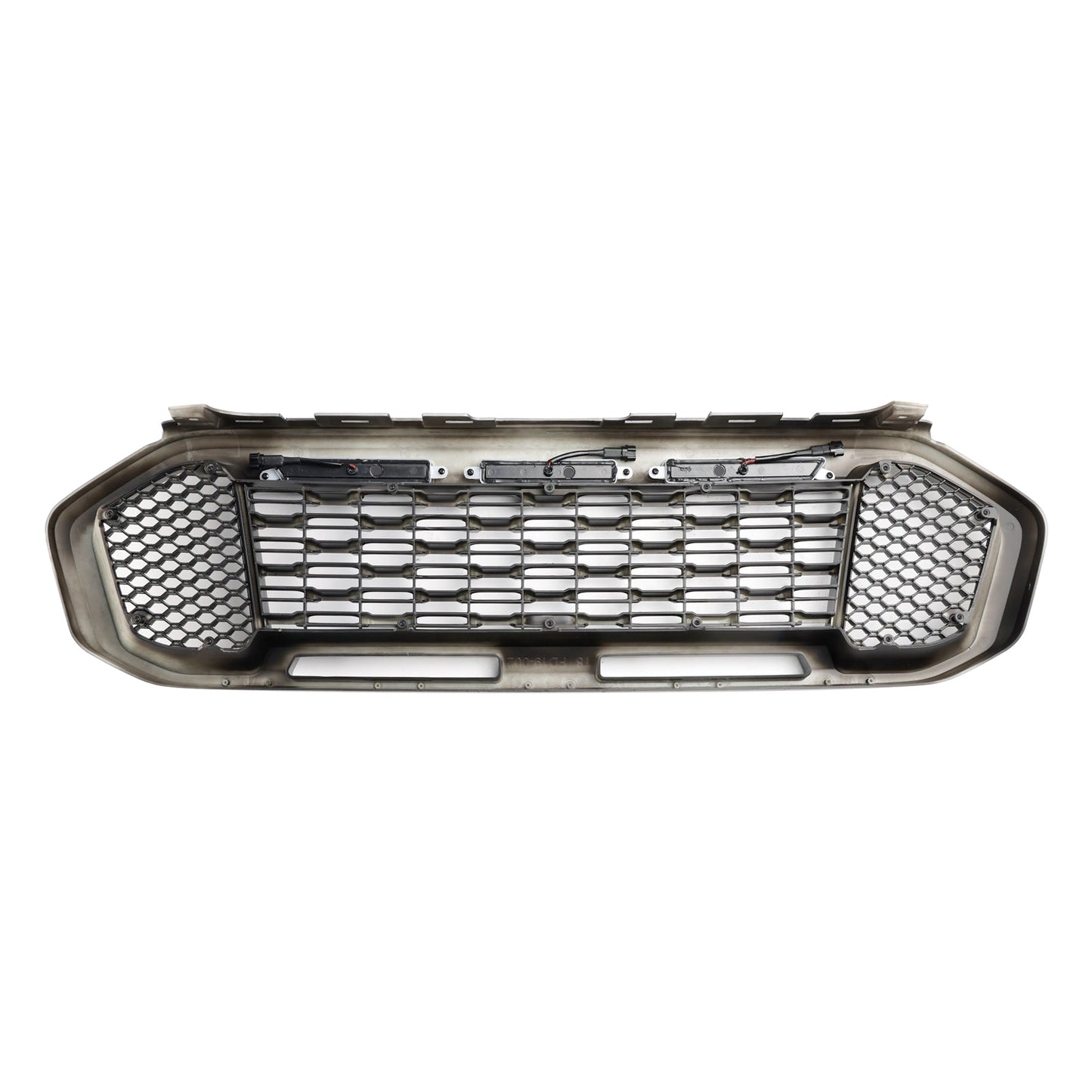 2019-2023 Ford Ranger Black Front Bumper Grill Grille T8 W/LED Light
