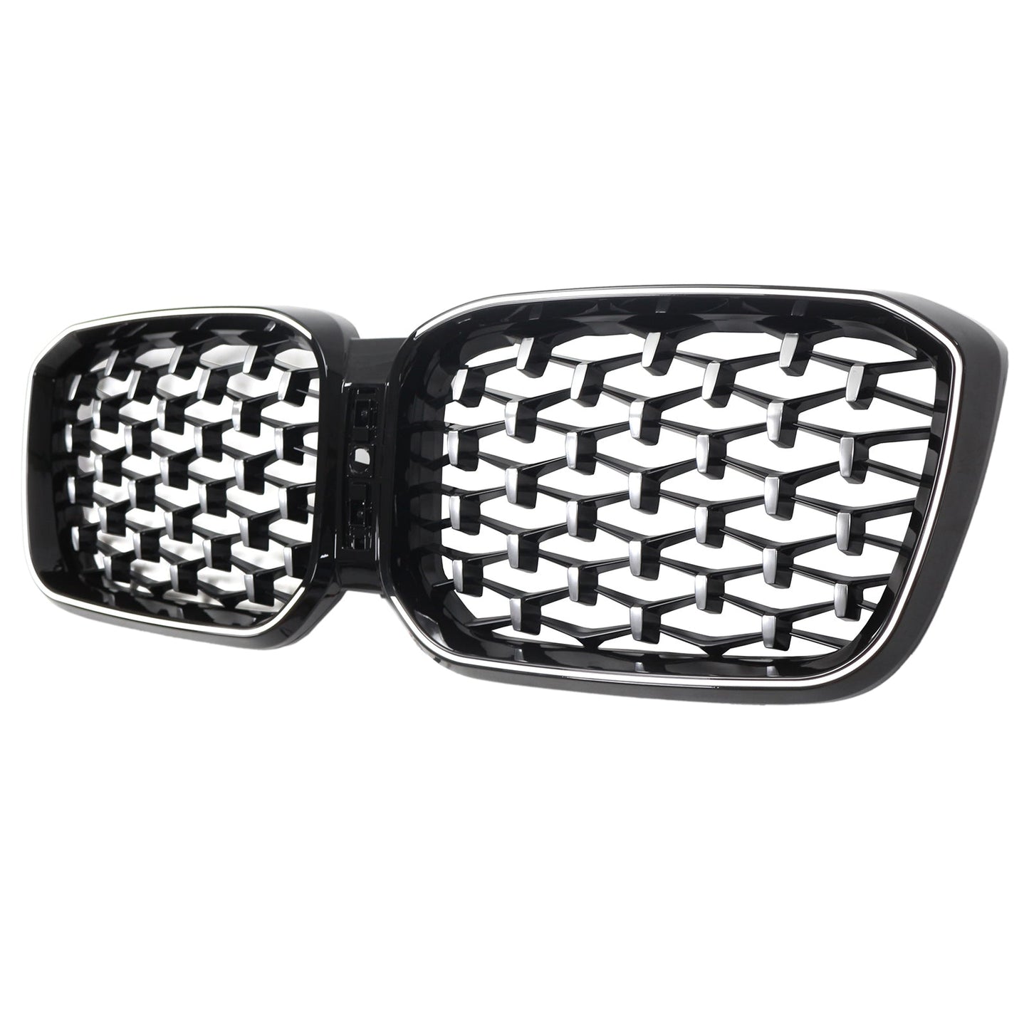 2022-2025 BMW X3 G01 X4 G02 Diamond Chrome Front Bumper Kidney Grille
