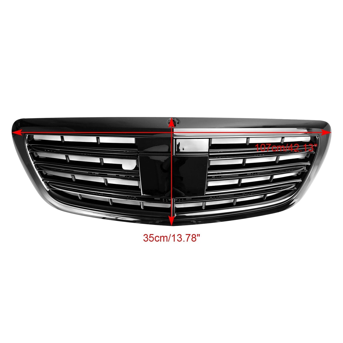 2014-2020 Mercedes-Benz S-Class W222 S560 S580 S600 S650 S680 Front Upper Grille