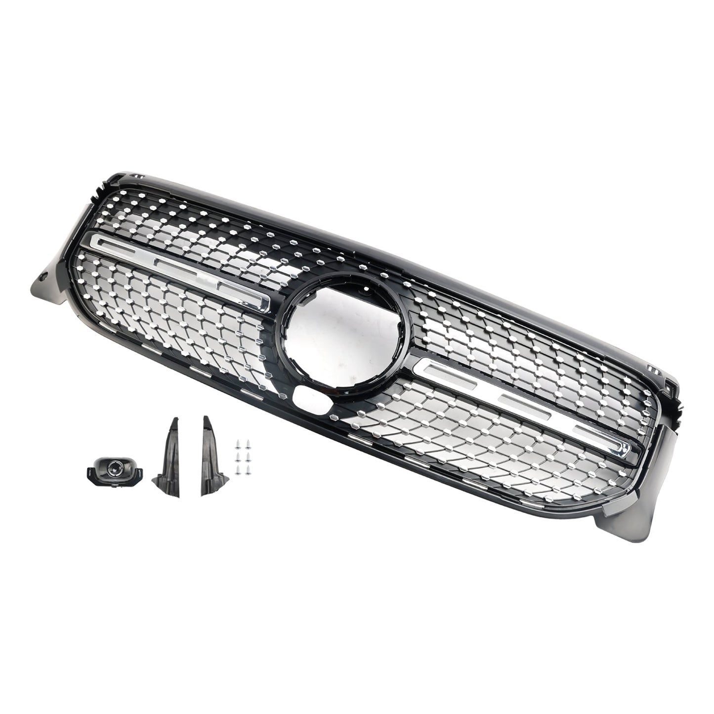 2020-2023 Mercedes-Benz GLB-Class X247 Diamond Front Bumper Grille