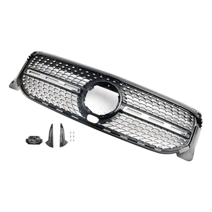 2020-2023 Mercedes-Benz GLB-Class X247 Diamond Front Bumper Grille