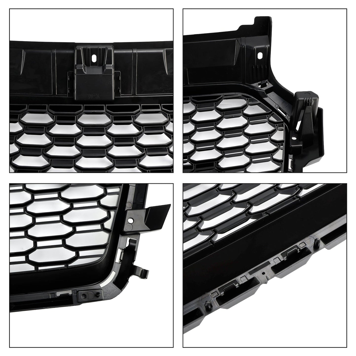 2016-2019 Audi A1 S1 8X Facelift RS Style Black Honeycomb Front Bumper Grille
