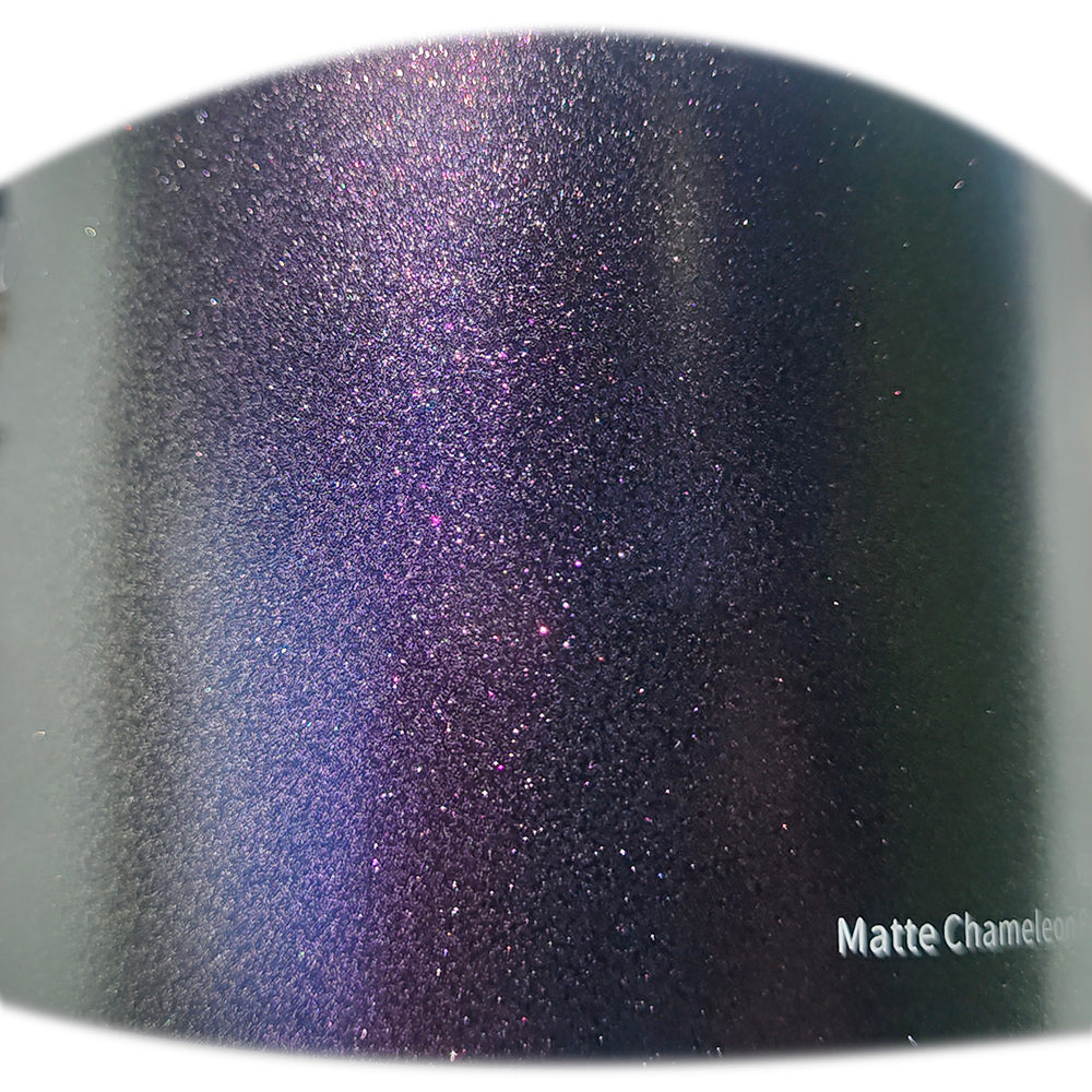 Diamond Chameleon Purple Copper Car Wrap