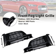 2018-2019 Audi A5 S-Line S5 Front Bumper Fog Light Grille Cover