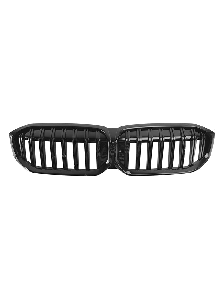 2023-2024 BMW 3 Series G20 G21 G28 320i 330i M340i Gloss Black Front Kidney Grille (LCI)