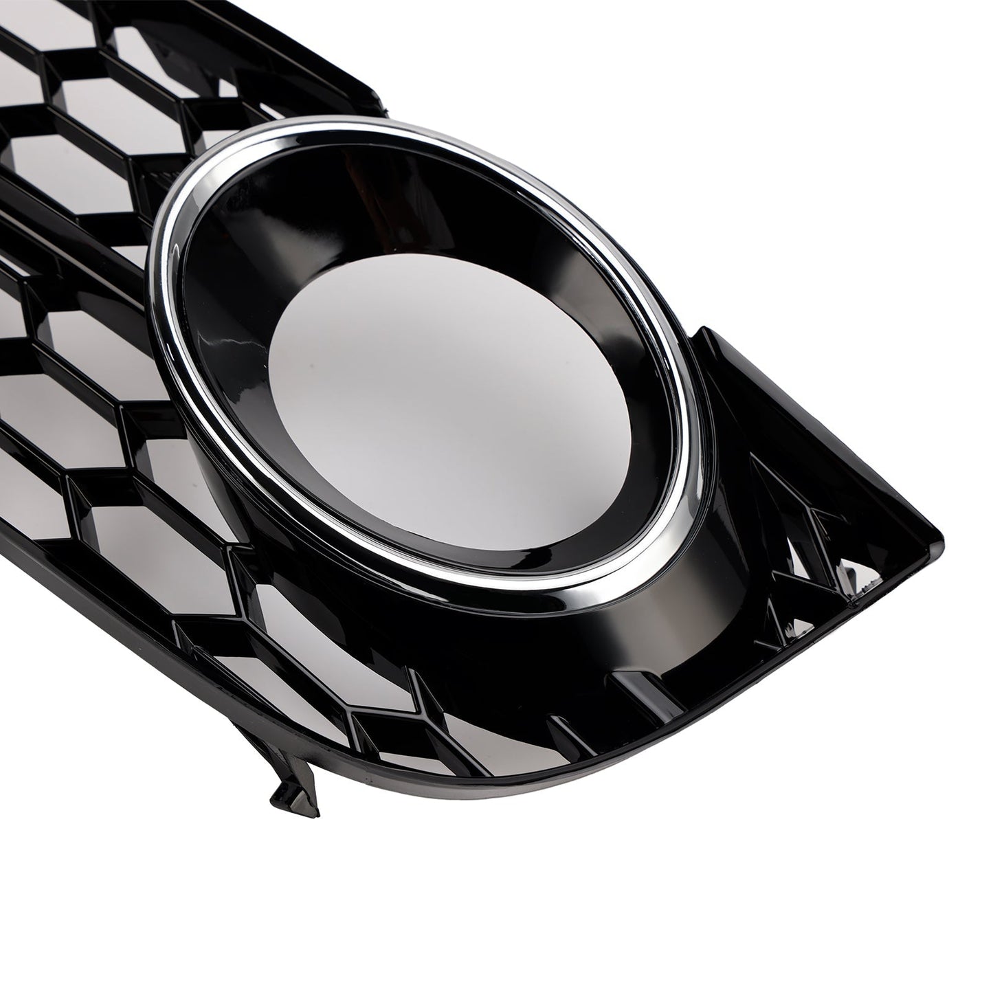 2007-2011 Audi A5 Standard Style Honeycomb Front Fog Lamp Cover Grille — Pair (1522024)