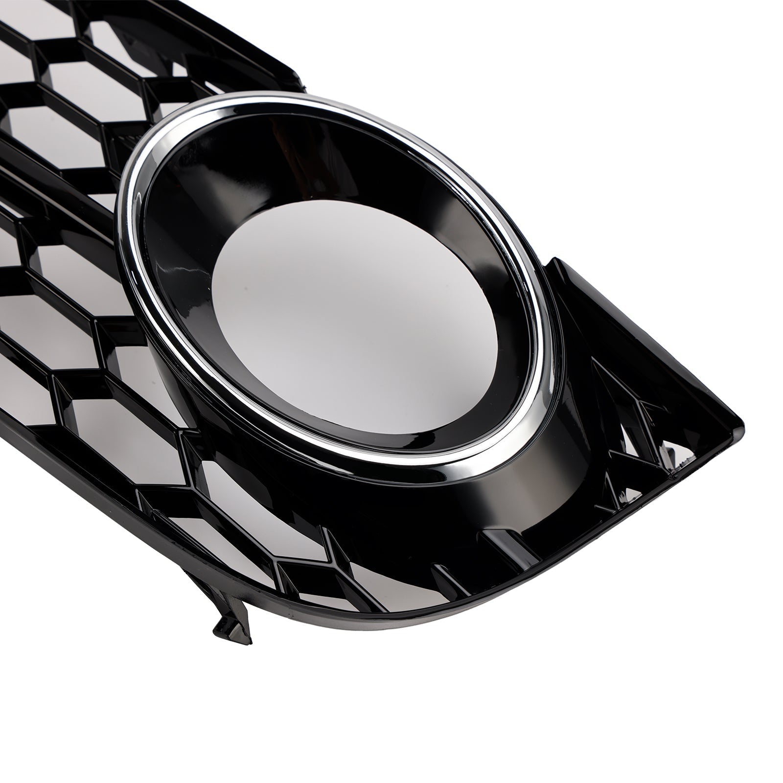 2007-2011 Audi A5 Standard Style Honeycomb Front Fog Lamp Cover Grille — Pair (1522024)