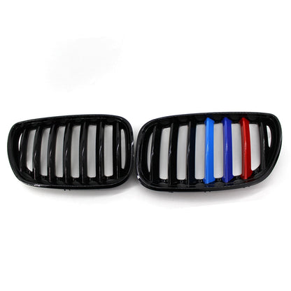 2004-2006 BMW X5 E53 M-Color Gloss Black Front Kidney Grille