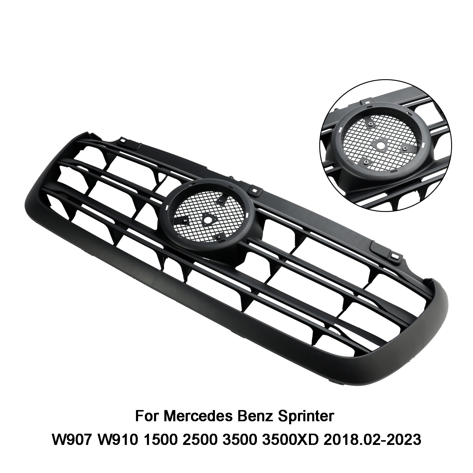 2019-2022 Mercedes-Benz Sprinter 1500 2500 3500 W907 Front Bumper Grille