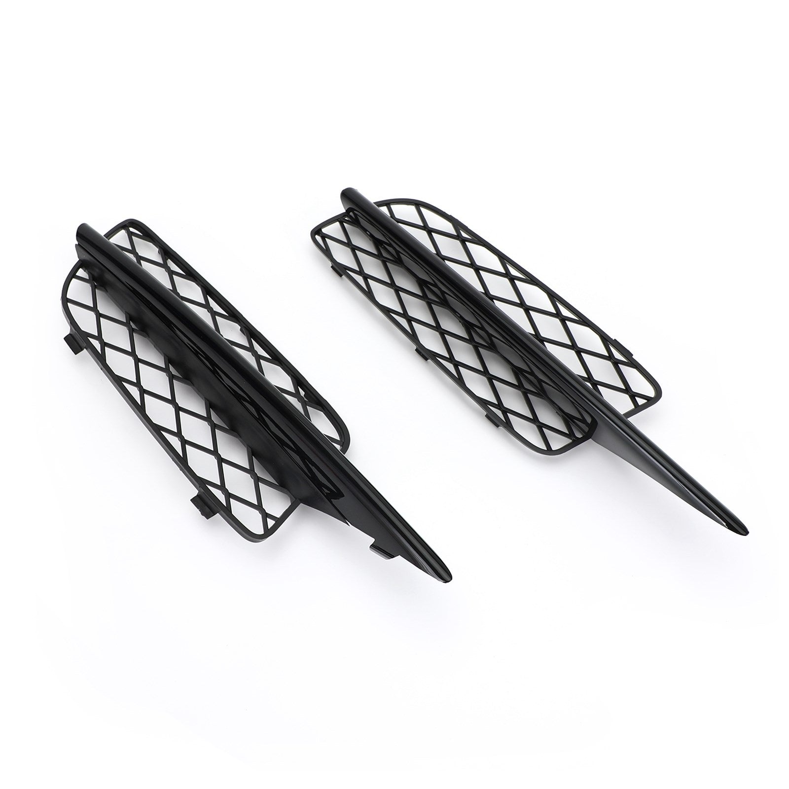 2007-2010 BMW X5 E70 Front Bumper Fog Light Grille — Pair (51117159593 / 51117159594)