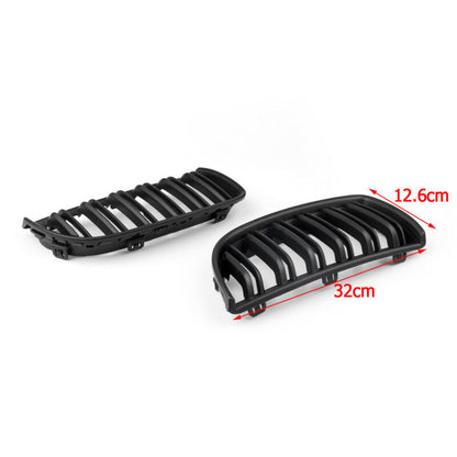 2004-2007 BMW 3 Series E90 320i 323i 328i 335i Front Bumper Double Slat Kidney Grille