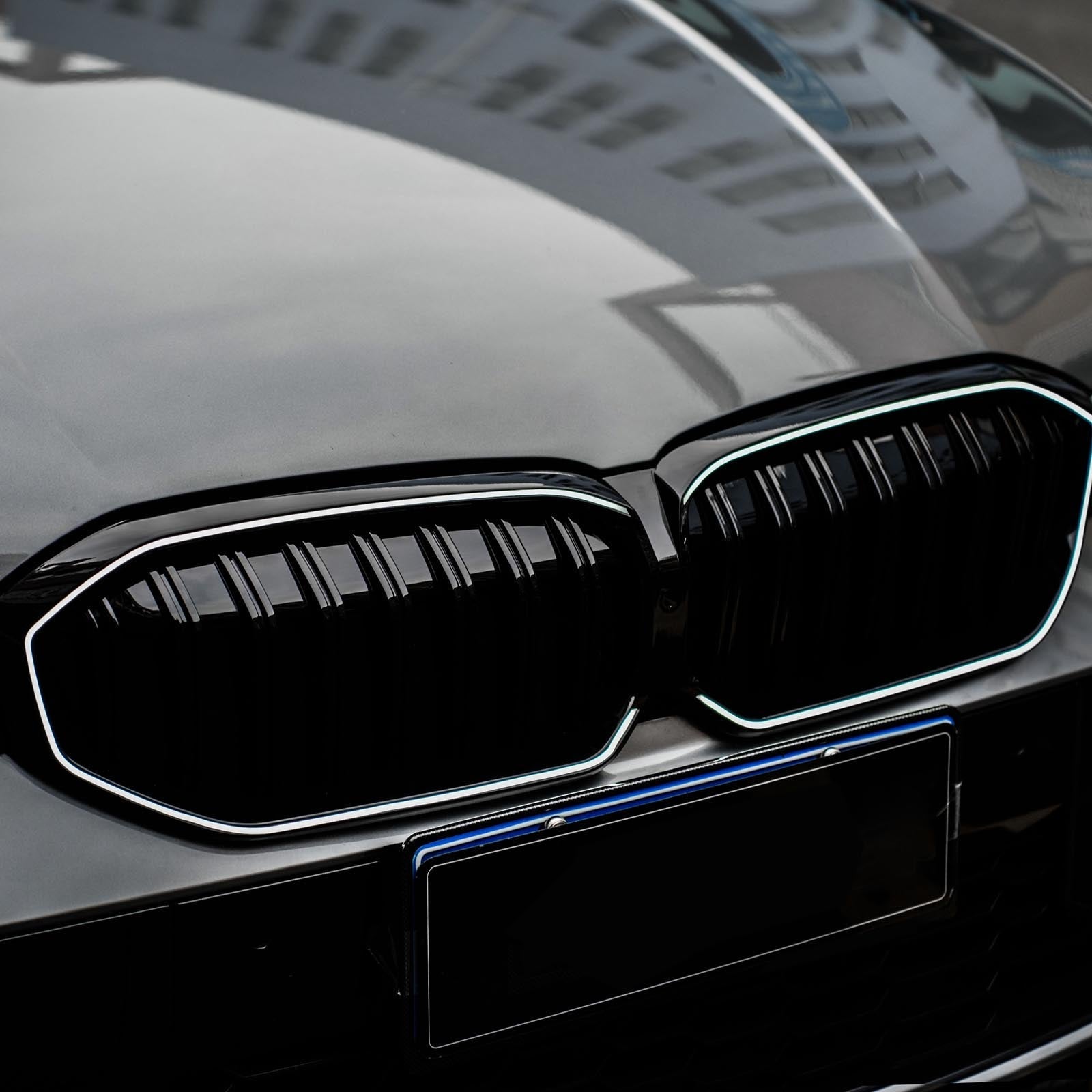 2023-2024 BMW 3 Series G20 G21 G28 Gloss Black Front Kidney Grille Mesh