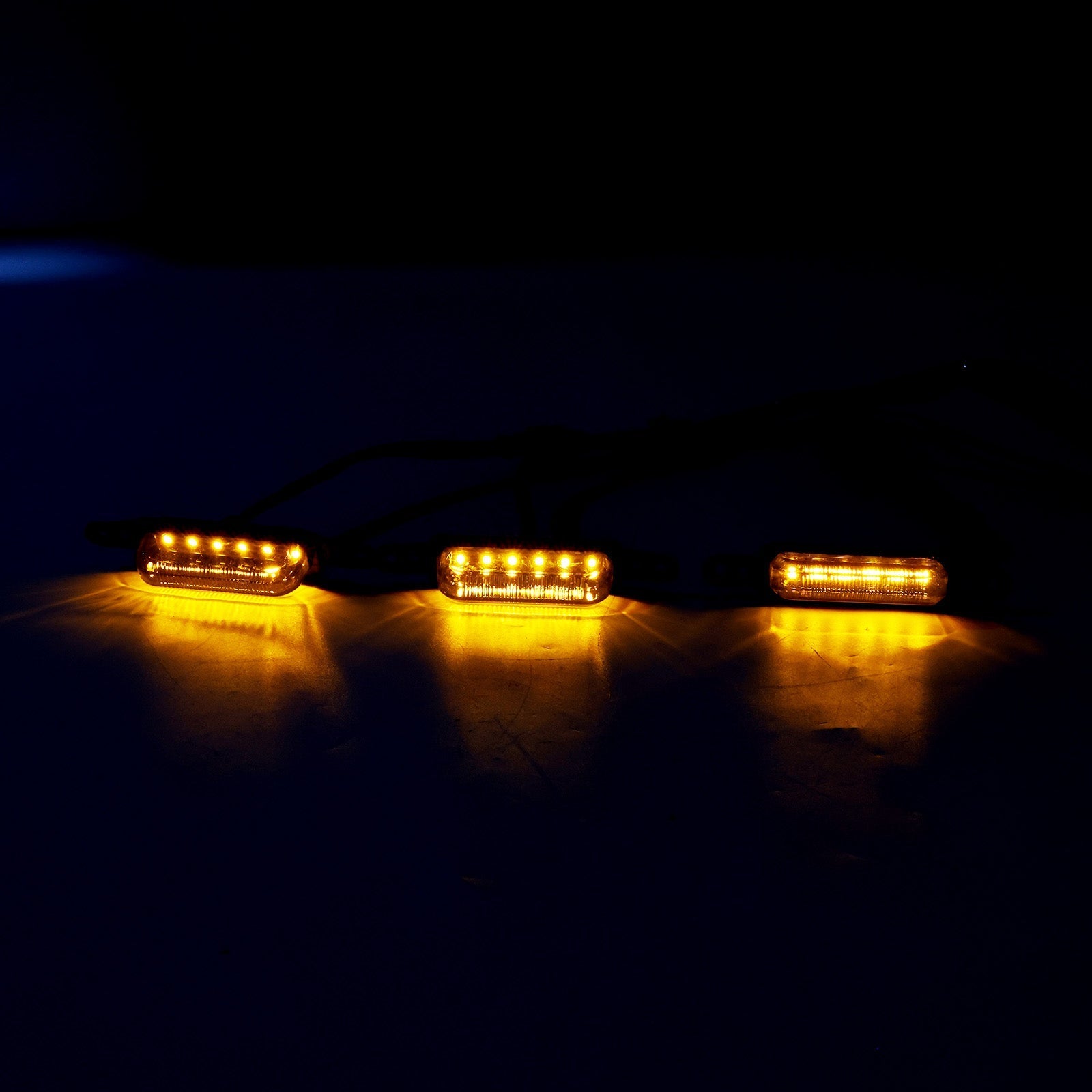 2023-2025 Ford Ranger/Everest Next Gen Wildtrak Yellow Led Light Front Bumper Grill