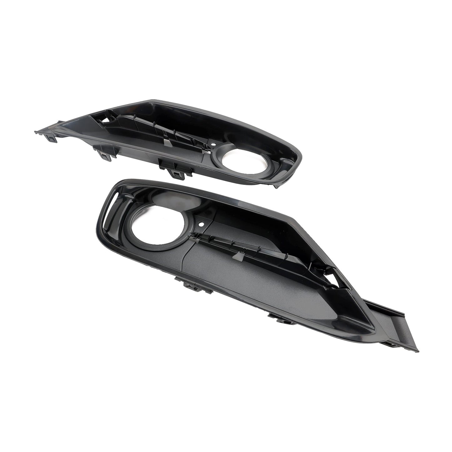 2013-2015 BMW 3 Series F31 Front Bumper Fog Light Grille Cover — Pair (51117300739 / 51117300740)