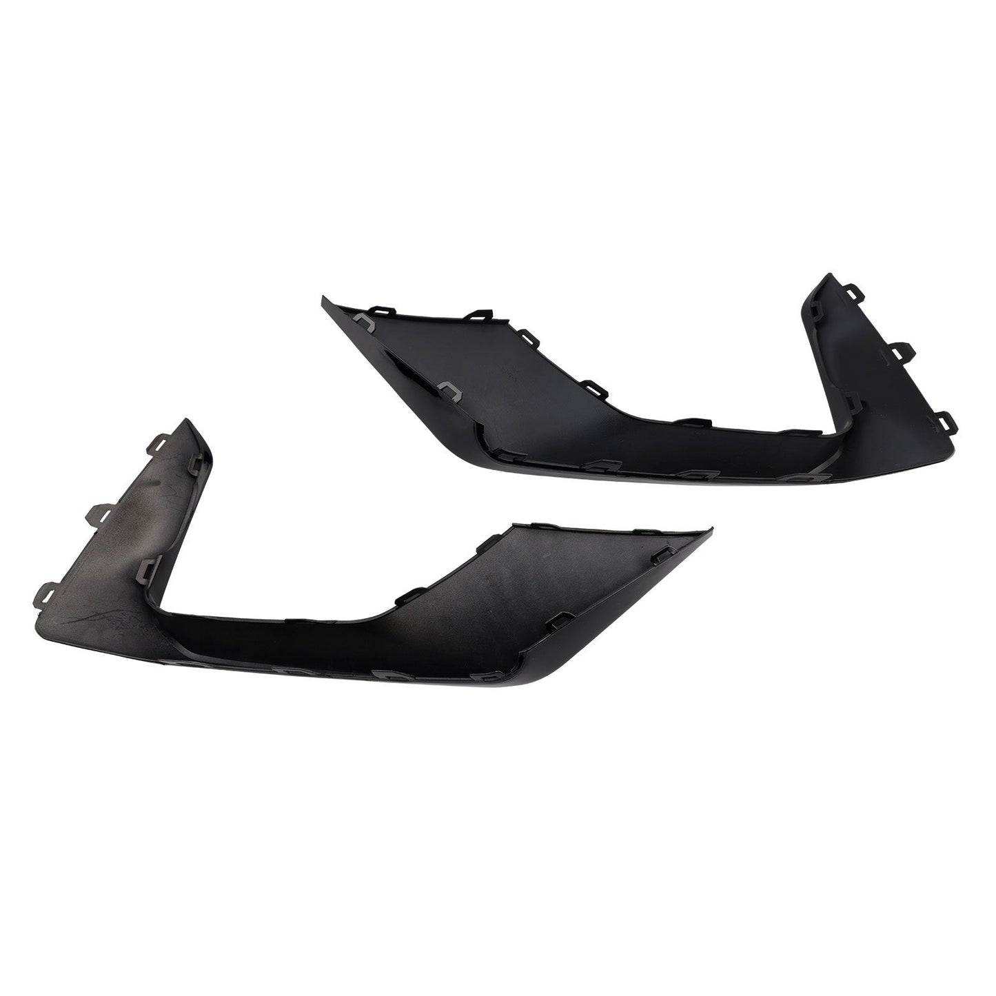 2PCS Foglight Surround Grill Trim Fit Ford Focus ST + ST Line MK4 2018-2021