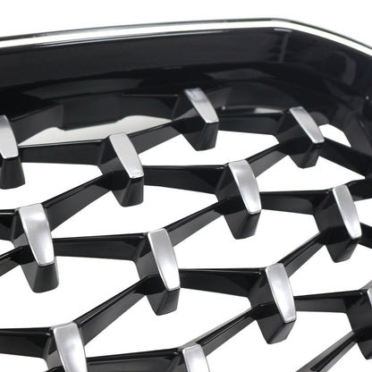 2022-2025 BMW X3 G01 X4 G02 Diamond Chrome Front Bumper Kidney Grille