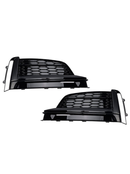 2018-2019 Audi A5 S-Line S5 Front Bumper Fog Light Grille Cover