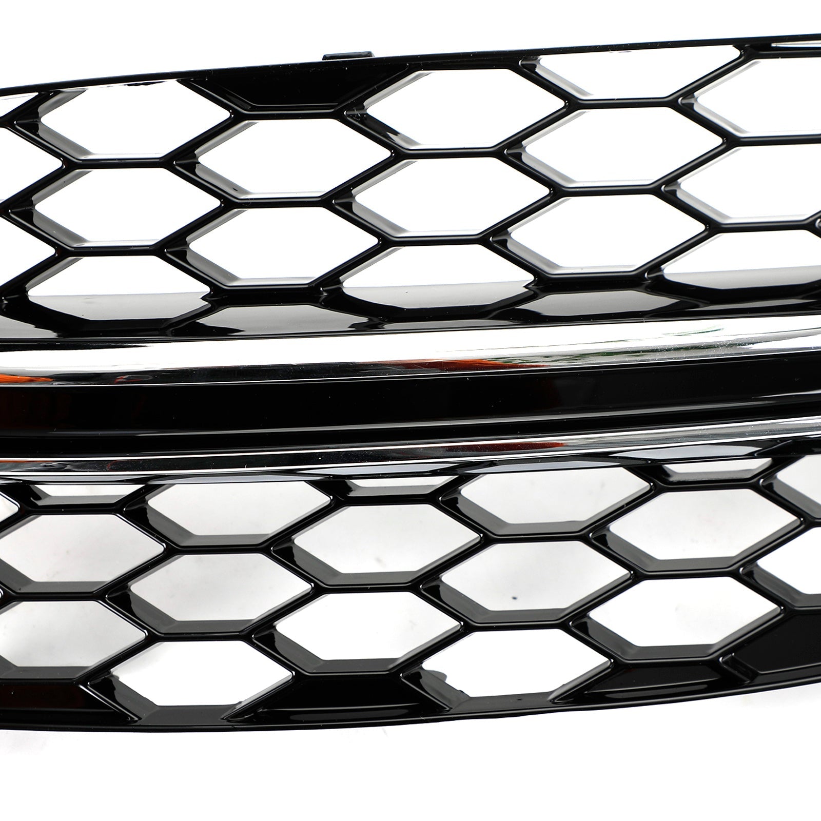 2015-2018 Mercedes-Benz C-Class W205 Black Chrome Front Fog Light Cover (2058851623)